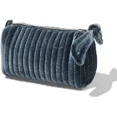 HEMA Etui velvet (nachtblauw)