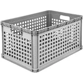 Keeeper 1088513000000, opbergmand "Robert", 64 liter, nordic grijs