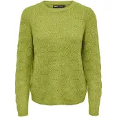 ONLY Onllolli Gebreide Trui Dames Groen S