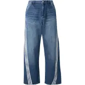 Adidas Originals Jeans 'A6' blauw denim / wit