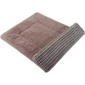 Markenlos Zacht hondenbed, wasbaar, omkeerbaar, 75x50 cm, beige