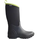 Brogini Waterdichte halfhoge laarzen met Belmont-logo voor dames (Zwart/Kalk)