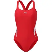 Slazenger Dames/Dames Xtra Life ééndelig badpak (Rood)
