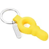 Troika Haribo Sleutelhanger - Zilver/Geel Metaal/PVC