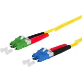 METZ CONNECT OpDAT patchkabel, LC-D / LC-D-APC, OS2, 3 meter