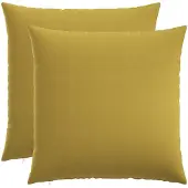vidaXL Kussensloop 2 st HEERLEN Lichtgroen 55 x 55 cm Stof