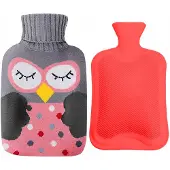 Aptel Grote Kerst Thermosfles met Uil Cover - 2L