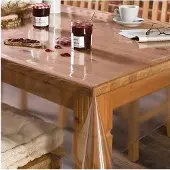 MixMamas Transparant Tafelzeil - 140 x 290 cm - PVC