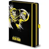 Marvel Retro Iron Man Mono - Notebook A5 Premium