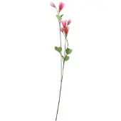 Ottosimon Kunst bloem Campanula - Kunstbloem - Licht Roze Zijde 60 cm