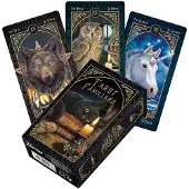 Sonstige Verlage Tarot kaarten Familiars - 110 x 60 mm - Geïllustreerd door Lisa Parker