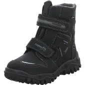 Superfit Laarzen 'Husky' donkerbruin / grijs / pastellila / wit
