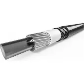 Elvedes Schakel buitenkabel Elvedes met voering 30 meter / ø5,0mm - carbon (30 meter in doos)