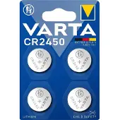 Varta CR2450 Lithium Knoopcel Batterij 40 Stuks