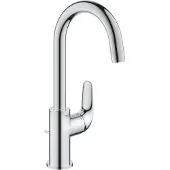 Dripio Wasbakarmatuur, 31 cm, chroom, met pop-up afvoer, EcoJoy