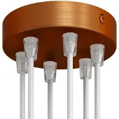 Creative Cables Krm126fras Metalen Cilindrische Lamp Plafondrozet Kit