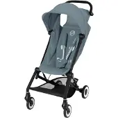 Cybex Agis Ultra-Compact Stroller - 5 to 22 kg (6 months - 4 years) - Lightweight Stroller 6.3 kg - Airplane Compatible - Stormy Blue