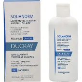 Ducray SQUANORM, Geschikt voor zowel mannen als vrouwen, voor thuisgebruik, Shampoo, Geschikt voor alle haartypes, Geschikt voor alle haarkleuren, 200 ml