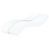 vidaXL Schuimmatras voor kinderen hardheid H2 H3 80x160 cm wit