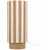 Leitmotiv Vienna Stripes Large LED Tafellamp | 1x E27 40W | Natural/off white