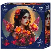 Blue Bird Mysterious Beauty Puzzel Rond 501 stukjes