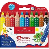 Faber-Castell - Colour Pencil Grippy Set of 10 pcs (110624)