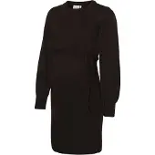 Mamalicious Gebreide jurk 'New Anne' bruin