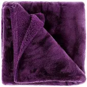 Unique living - Plaid Torvah - 150x200cm - Dark Purple