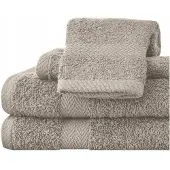 Piruu 4-delige handdoekenset katoen: 2x 70x140cm, 2x 50x100cm
