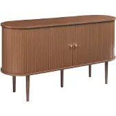 En.casa Sideboard Mapia dressoir 140x40x75 cm walnootkleurig []
