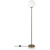 Maytoni Ringvloerlamp, staande lamp E27, messing