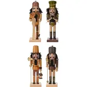 Nampook Nutcracker 25 cm 4ass Design kerst