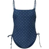Jack Wills Eendelig zwempak met stippen voor dames (Marine)