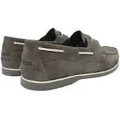 Jack Wills Leren bootschoenen voor heren (Grijs)