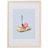 HEMA Fotolijst 21x29.7cm hout dun (hout)