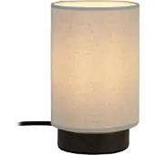 Lucide ALBANE – Bureaulamp – Ø 12 cm – 1xE14 - Donkerhouten uitstraling – donkerhout-look
