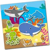 Galt - Reusable Sticker Book - Animals (31005098)