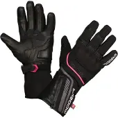 Modeka Makari Dames Handschoenen Zwart Roze Maat XL