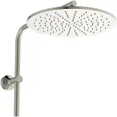 Ideal standard CeraTherm - Doucheset met thermostaat, diameter 30 cm, staal A7589GN