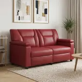 vidaXL Bank Wijnrood 171 x 85 x 93 cm Kunstleer
