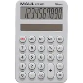 MAUL ECO MD 1 Zakrekenmachine Zwart Aantal displayposities: 10 werkt op zonne-energie (b x h x d) 76 x 120 x 13 mm