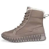 Ecco 218363 GRUUV BOOT Enkellaarzen | Maat 40 Dames Taupe