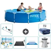 Intex Framezwembad, rond - 305x76 cm - 7-delig, model S20419