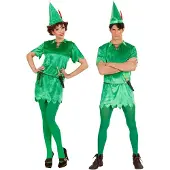 Widmann Peter Pan Nooitgedachtland Held Kostuum