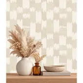 Dutch Wallcoverings Vliesbehang Renaissance Textured Loom Cream/beige - 10 m x 53 cm - RE521032