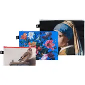 LOQI Zip Pockets - Vermeer, de Heem, Fabritius CiCLO