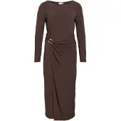 Vila Vijustine Lange Mouwen Maxi-jurk XXL EU dames