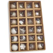 Loberon Kerstversiering set van 24 Sanary