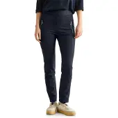 Cecil Dames Broek met ritsdetails in Blauw, Gr: XXL
