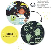 APLI Kids puzzel - Glow in the Dark Ruimtevaart